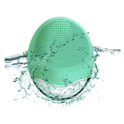 Electric Facial Cleansing Brush Silicone Facial cleaning brush for Pore cleaner Heating IPX 7 Waterproof Face brush