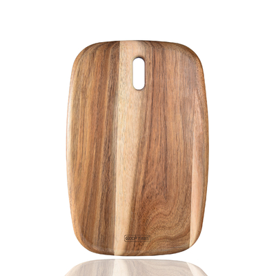 Handle Acacia Bamboo Wood Cutting Board Smooth Surface