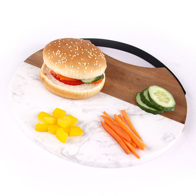 Wholesale alibaba wood cutting board with handle resin cutting baoard