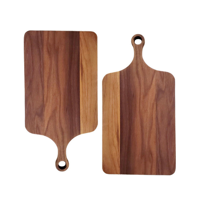 Square Olive Wood Chopping Board For Farmhouse Kitchen Restaurant