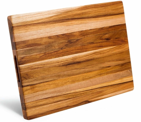 Large Sustainable Teak Wood Cutting Board 20 X 15 X 1.5 Inches