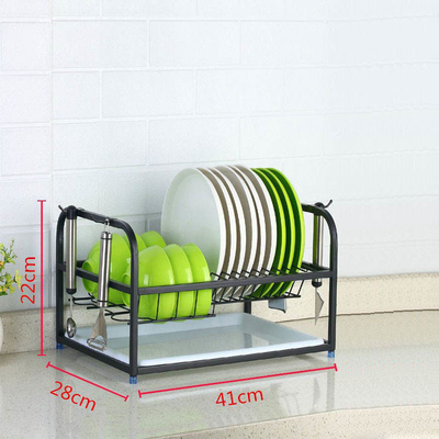 Kitchen Fashion Stainless Steel Dish Drainer Rack Size Customized