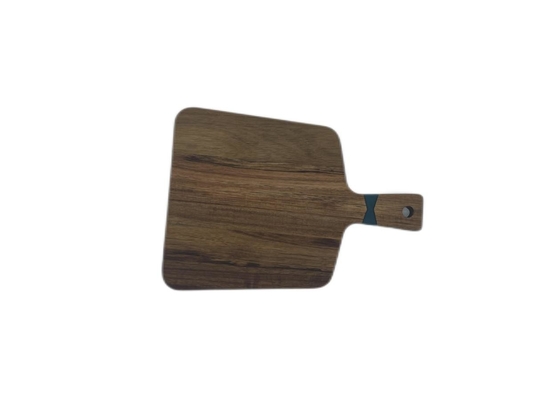 Cheese Pizza Cutting Acacia Wood Chopping Board With Handle