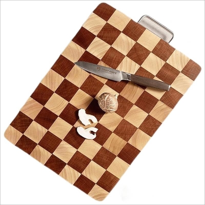 Squares Thickened 4cm Solid Wood Cutting Board Household