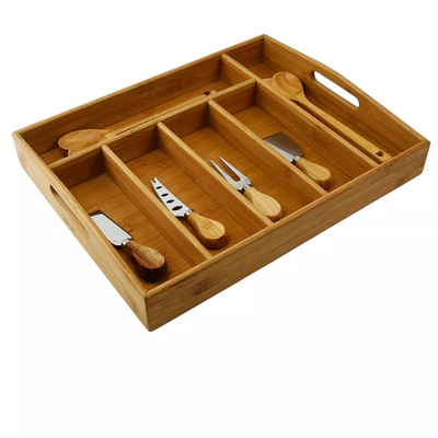 Wood 50mL Kitchen Utensil Storage Cabinet Drawers Organizers