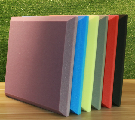 Flat 50mm Soundproof Foam Panel Absorb Voice High Density