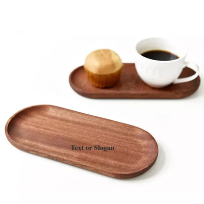 Smooth Surfaces Acacia Wood Serving Tray Sushi Cheese Dessert Platters Food