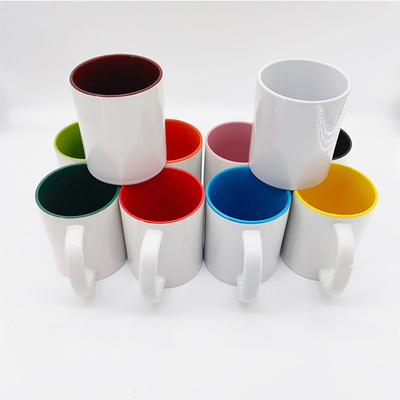 Porcelain Blank Sublimation Drinking Water Mugs Porcelain Coffe cups