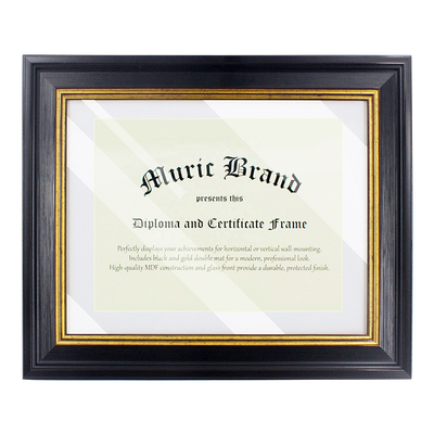 Wall Mount Rectangle Resin Diploma Certificate Picture Frame 14x11''