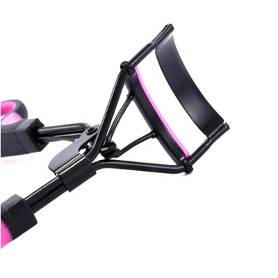Stainless Steel Black Fake Beauty Eyelash Curler With Frosted Handle