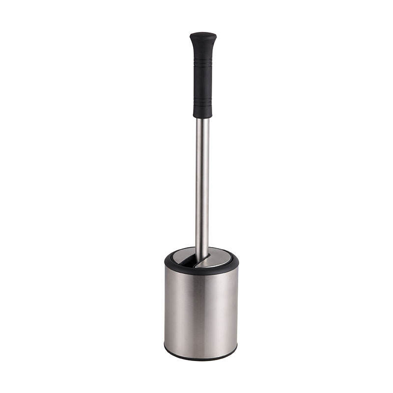 Hygiene Cleaning Single Stainless Steel Toilet Brush Customized