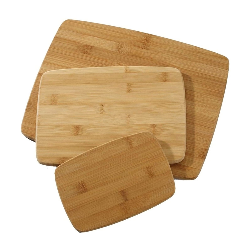 Reversible Surface 14 X 11 X 0.8 Inches Bamboo Cutting Board Set Of 3