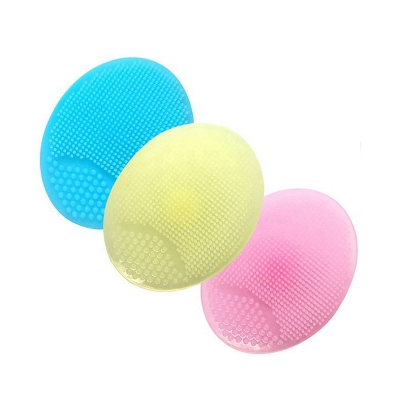 Silicone Beauty Washing Pad Facial Exfoliating Blackhead Face Cleansing Brush Tool Soft Deep Cleaning Face Brushes