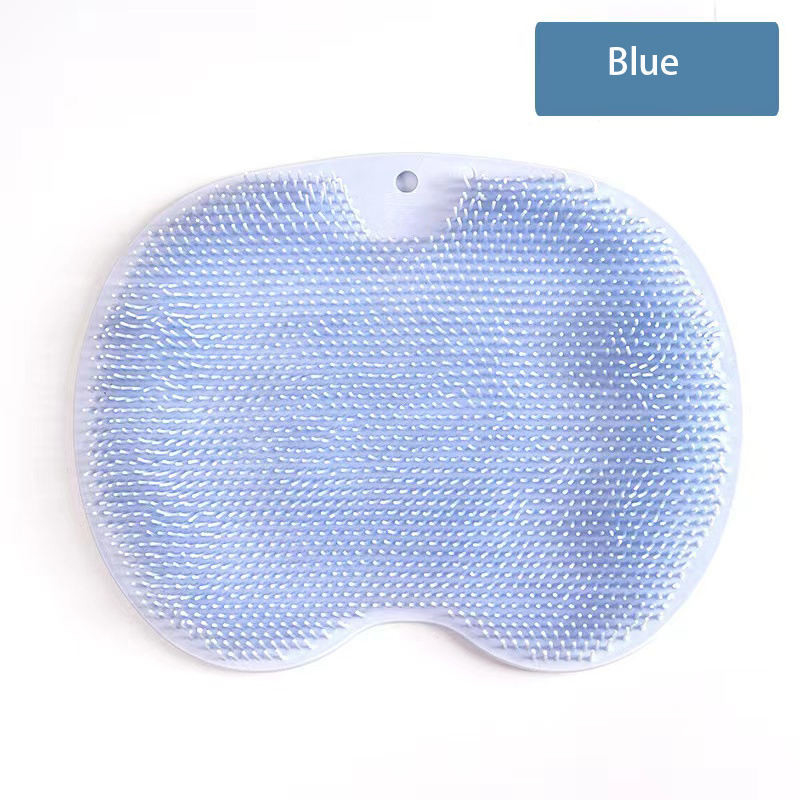 New Arrival Shower brush Silicone Foot Scrub Brush Foot Body Bath Scrubber with Suction Cup