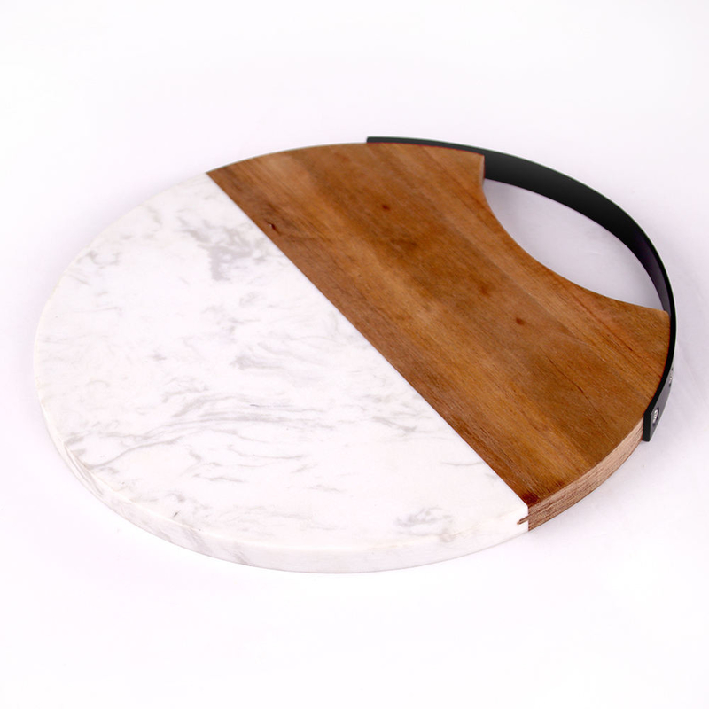 Wholesale alibaba wood cutting board with handle resin cutting baoard