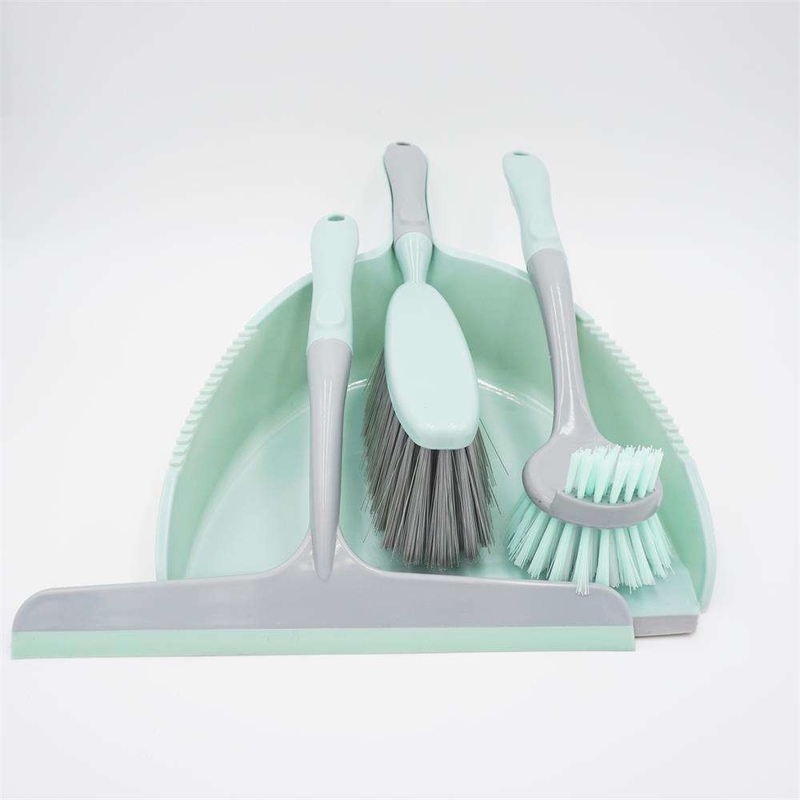 TPR 3 In 1 Kitchen Cleaning Brush Set Dustpan