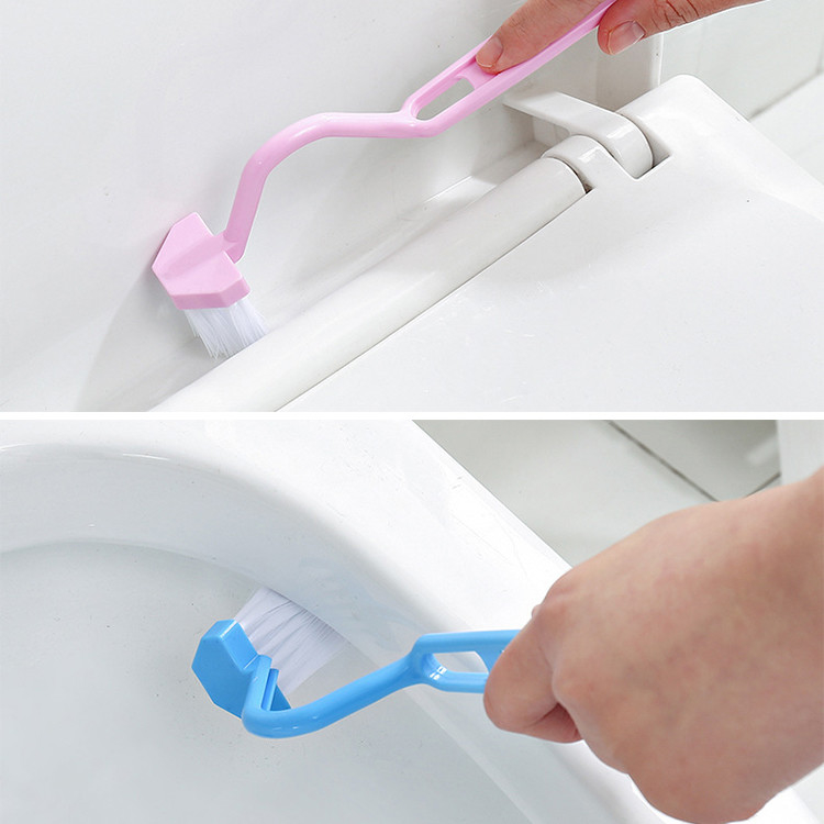 Polypropylene Toilet Floor Cleaning Brush Handle Holder Wall Mounted