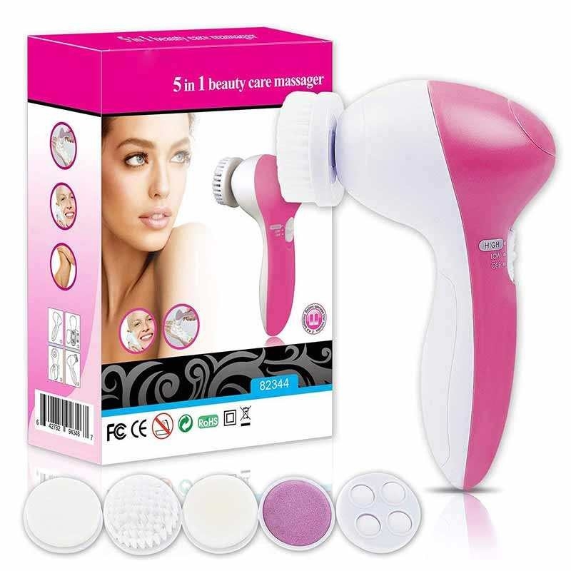 ABS Electric Facial Cleansing Brush Beauty Care Massager Exfoliator