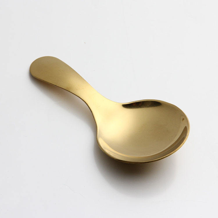 Cute Short Handle Stainless Steel Spoon Customized