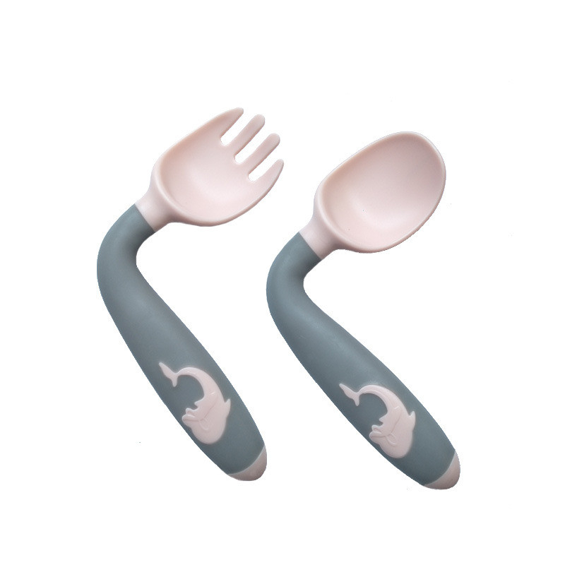 Bpa Free Pp Training Spoon And Fork 14cm x 3cm