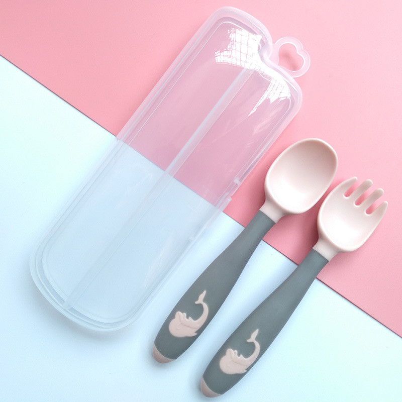 Bpa Free Pp Training Spoon And Fork 14cm x 3cm