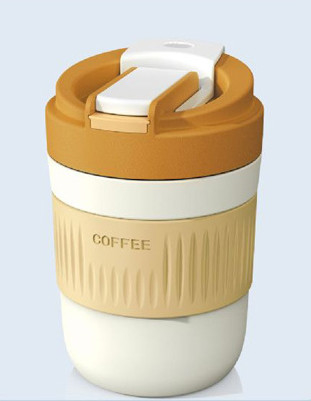 Glass Coffee 400ml 550ml Portable Water Cup / Mug