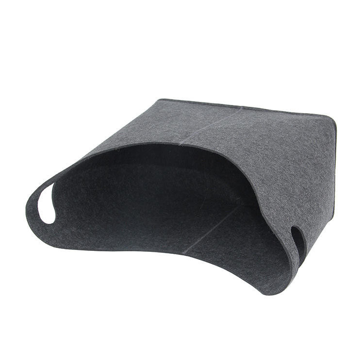 Durable Foldable 0.5kg Felt Storage Boxes Firewood For Dirty Clothes