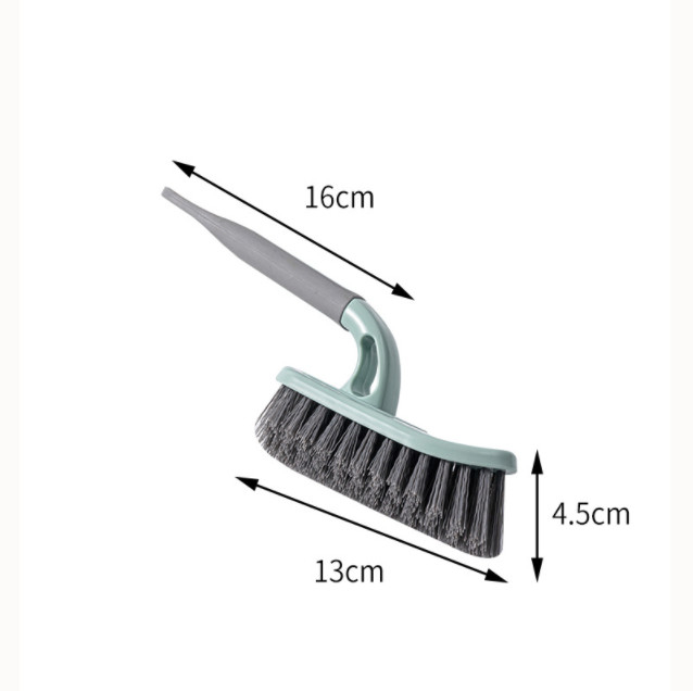 Plastic Nylon Kitchen Washing Brush / Bathroom Cleaning Brush With Long Handle