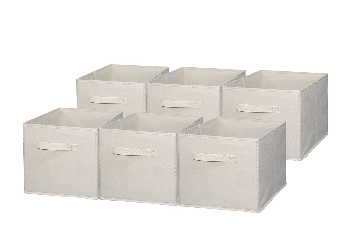 Storage Boxes with Lids Fabric  Storage Bins Organizer Containers  with Lid for Home