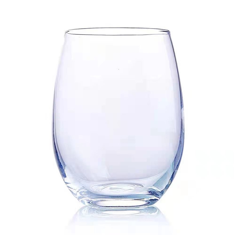 Transparant Lead Free Drinking Water Glasses Egg Cup 420ML Glass