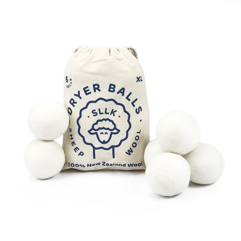 100% New Zealand Organic Wool Laundry Dryer Balls 7*7*7cm