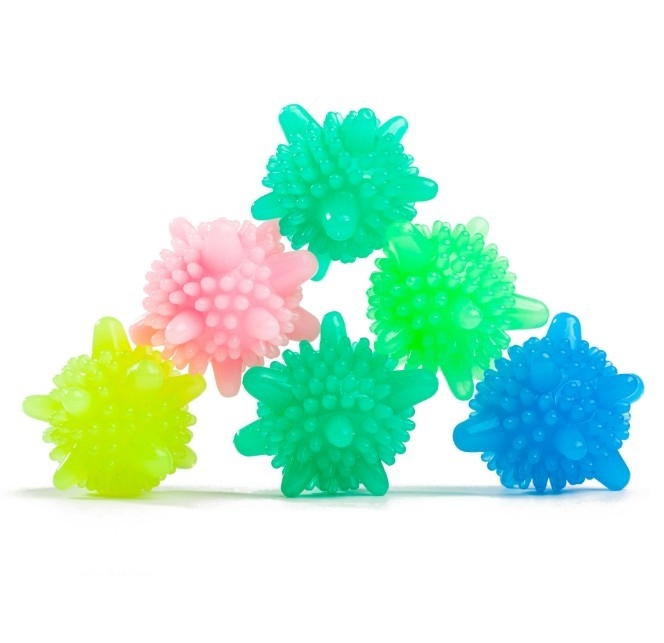 4cm 5cm 6cm Silicone Reusable Washing Machine Laundry Dryer Balls 30g