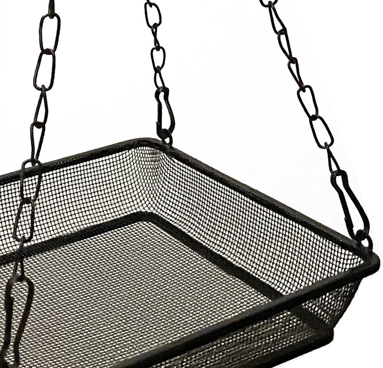 Quadrate Hanging Bird Feeder Tray Seed Catcher Weather Resistant