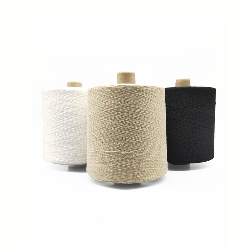 100% Polyester Knitting Spun Yarn 10s 20s 30s High Abrasion Resistance