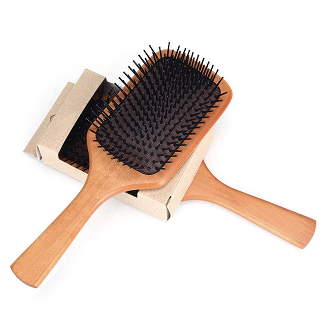 Beech Beauty Works Comb 25*8cm Wooden Straightener Hair Brush