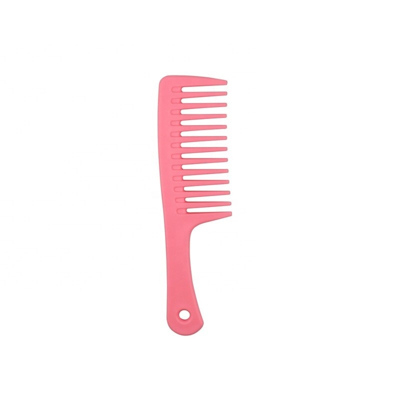 6 Colors ABS Material Beauty Works Comb 7mm Big Tooth Comb