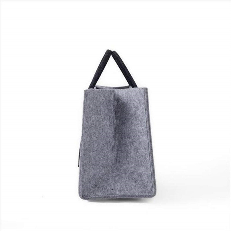 Foldable Multifunctional Felt Shopping Tote Bag 29*19*26cm