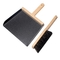 Wooden Handle Dustpan And Broom Set Table Cleaning 28*18 * 4.5cm