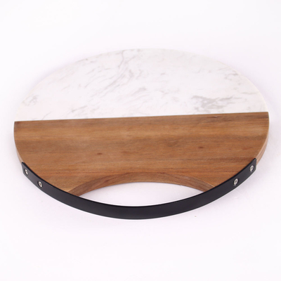 Handle Odm Bamboo Cutting Board , Antimicrobial Resin Chopping Board