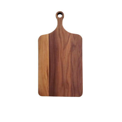 Square Olive Wood Chopping Board For Farmhouse Kitchen Restaurant