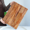 Kitchen Wooden Chopping OEM Walnut Cutting Board Blocks Black