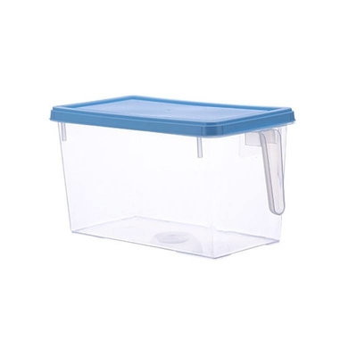 Household Plastic Food Storage Organizer With Lid Freezer Safe Clear Plastic Food Drawers
