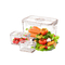 Bpa Free M Size Clear Stackable Bins For Refrigerator Kitchen Vegetable