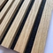 Wooden Strip Mdf Acoustic Panels Sound Absorbing 21mm For Wall