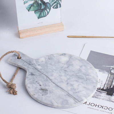 Round Oem Marble Stone Chopping Board For Kitchen