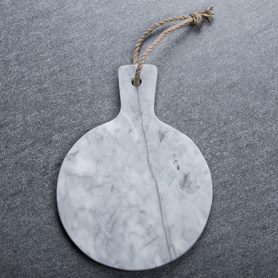 Round Oem Marble Stone Chopping Board For Kitchen