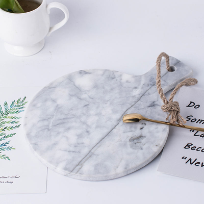 Round Oem Marble Stone Chopping Board For Kitchen