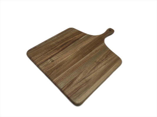 Wholesale Acacia Wood Cutting board Tray with handle pizza cutting board