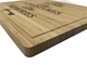 Custom Logo Engraved Kitchen Bamboo Wood Cutting Board Wooden Chopping Board