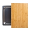 Kitchen bamboo cutting board set Cutting board set with stainless steel tray